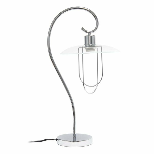 Lighting Business Modern Metal Table Lamp, Chrome LI1801809